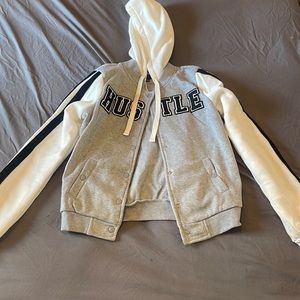 Rue 21 extra small “Hustle” button up